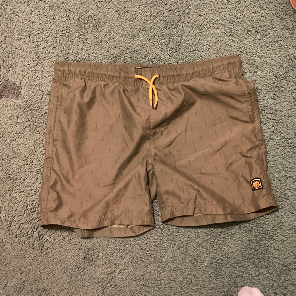 Mens Small Green Volley Shorts by Element